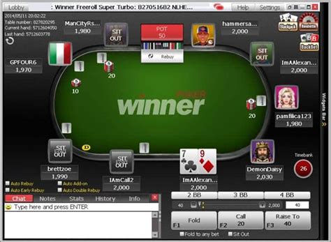 Winner poker site